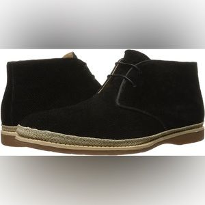 BRAND NEW English Laundry Men's Sudbury Oxford Black Suede Size 11